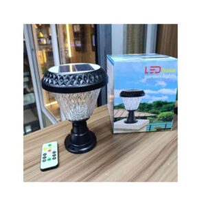 All-Weather LED Solar Garden Gate and Pillar Light