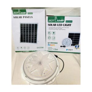 JSOT LAMP JS-RL10072T Solar LED Ceiling Light