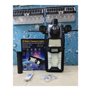 450W Solar Street Light with Triple Lens Camera